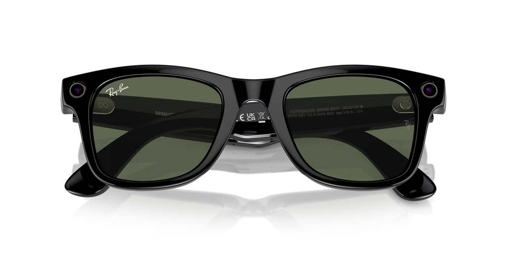 Ray-Ban Meta Wayfarer RW4006 601/71 50-22 Smart Glasses AI