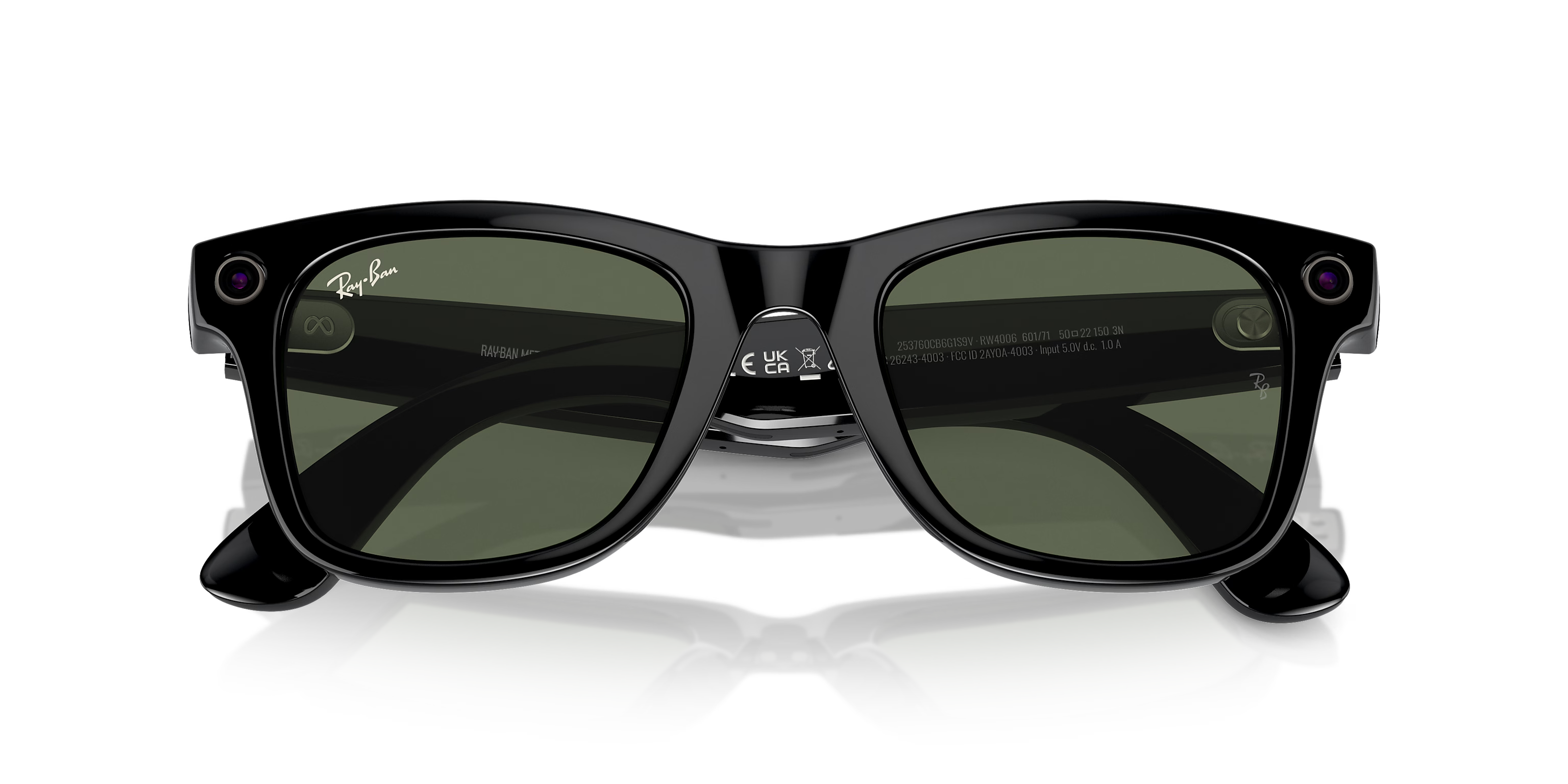 Ray-Ban Meta Wayfarer RW4006 601/71 50-22 Smart Glasses AI