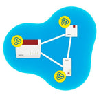 FRITZ!Repeater 1700 WiFi 7 Mesh Dual-Band bis zu 3.600 Mbit/s (20003116)
