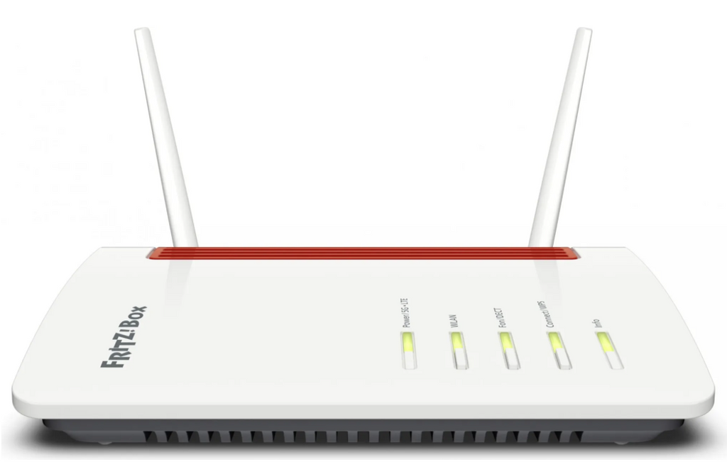 FRITZ!Box 6850 5G V2 Router 5G-Mobilfunk Modem WLAN 1300 MBit/s DECT (20003180)