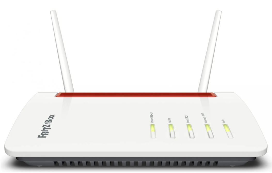 FRITZ!Box 6850 5G V2 Router 5G-Mobilfunk Modem WLAN 1300 MBit/s DECT (20003180)