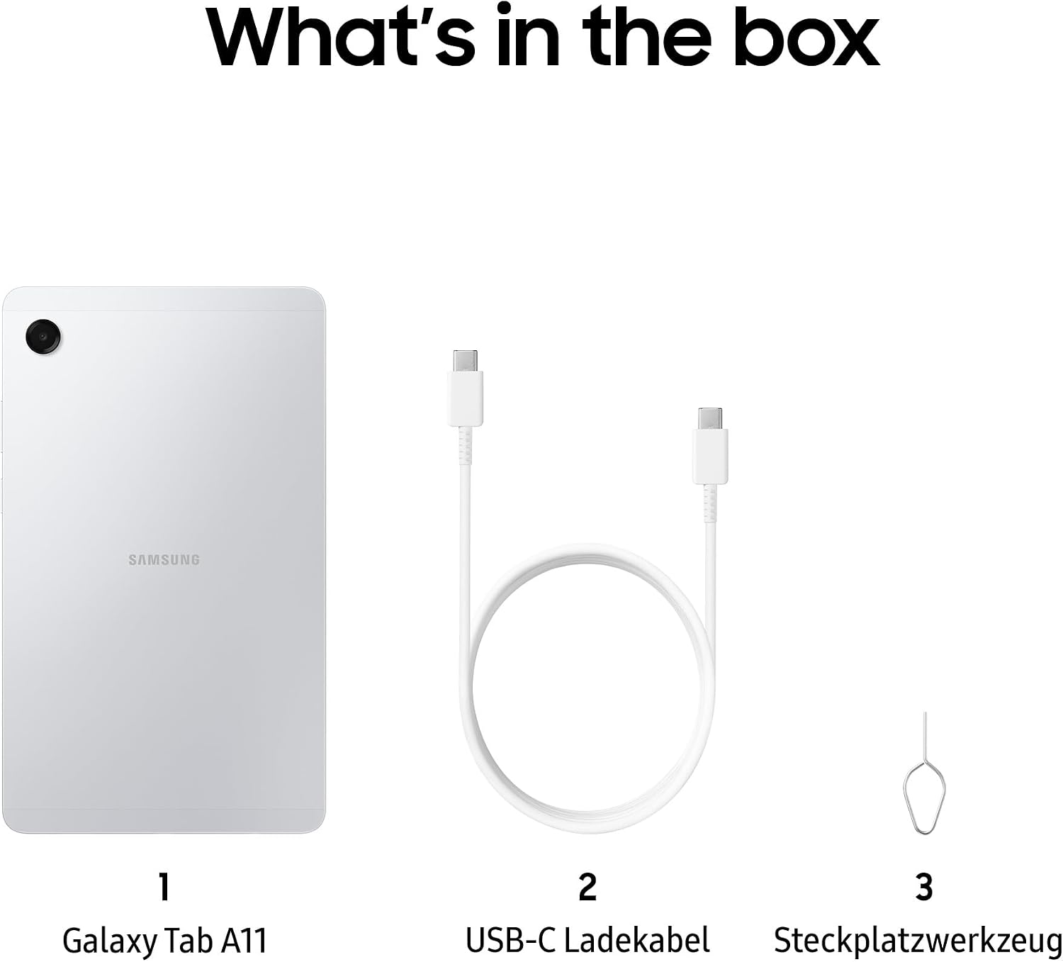 SAMSUNG Galaxy Tab A11 Wi-Fi Tablet 64 GB 8,7 Zoll