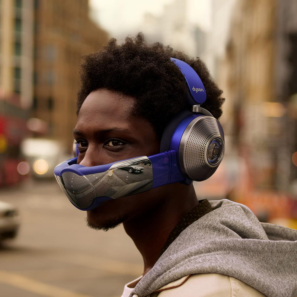 DYSON Zone Blue Over-Ear Kopfhörer Bluetooth