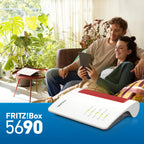 AVM FRITZ!Box 5690 Wi-Fi 7 Glasfaser WLAN Mesh Router