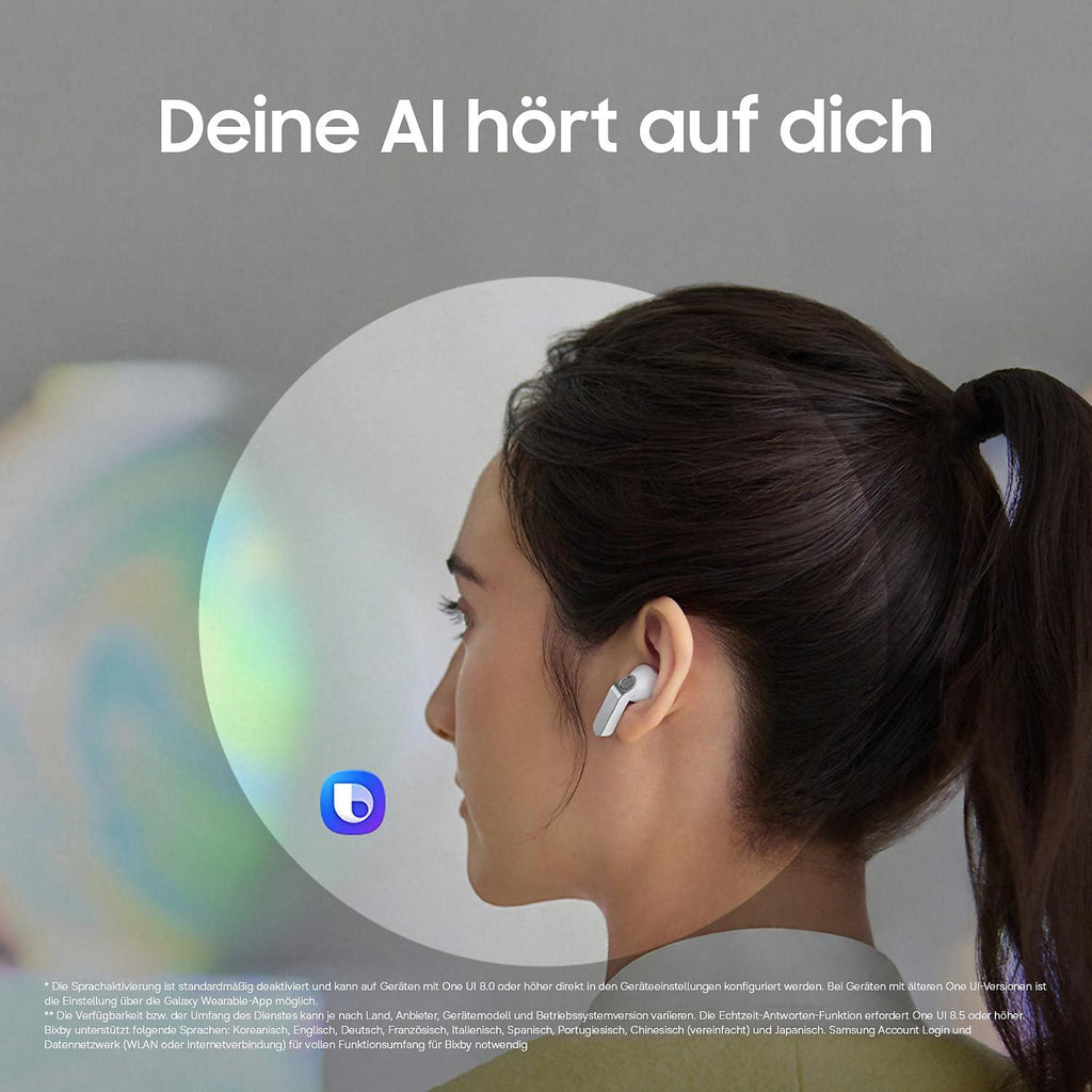 Samsung Galaxy Buds4 black Bluetooth headphones