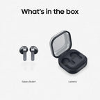 Samsung Galaxy Buds4 black Bluetooth headphones