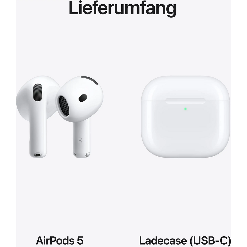 Écouteurs ouverts Apple AirPods 5 Bluetooth blancs