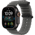 Apple Watch Ultra 4 GPS + Cellular 49mm Black Titanium Gehäuse mit Translucent Black Ocean Band