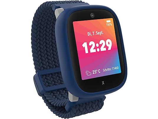Xplora X6 Play Gen 2 Kids' Smartwatch Plastic Textile (elastic), 90 - 146 mm, blue
