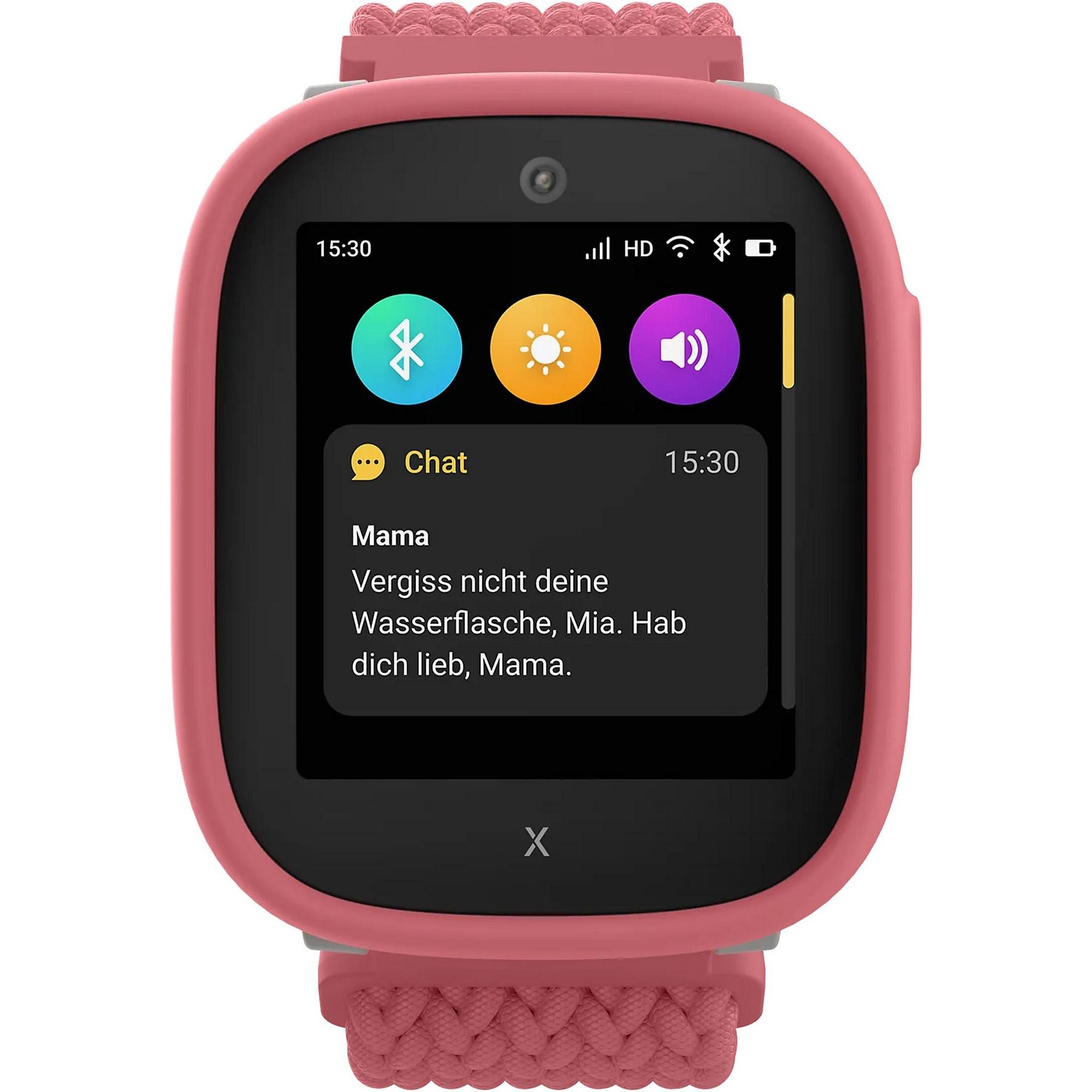 Xplora X6 Play Gen 2 Kids' Smartwatch Plastic Textile (elastic), 90 - 146 mm, Pink