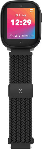 Xplora X6 Play Gen 2 Smartwatch for Kids Plastic Textile (elastic), 90 - 146 mm, black