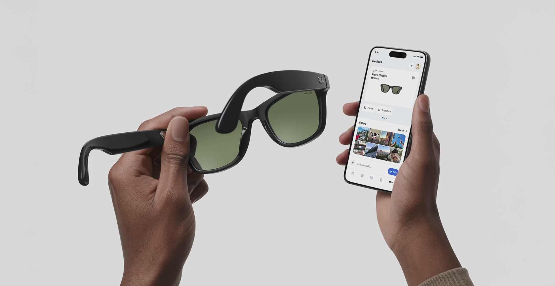 Ray-Ban Meta Wayfarer RW4006 601/SB50 Smart Glasses AI
